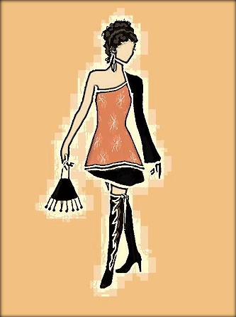 Description: DESIGN VESTIMENTAR

Tinuta speciala de dama, in stil spaniol, creata de Genoveva